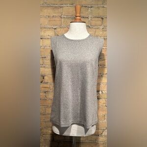Banana Republic Gray Knit Dress Top